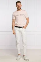 Tričko | Regular Fit Calvin Klein pudrově růžový