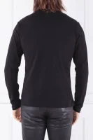 Tričko s dlouhým rukávem | Slim Fit Versace Jeans černá