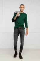Tričko s dlouhým rukávem | Custom slim fit POLO RALPH LAUREN 	lahvově zelená	