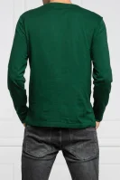 Tričko s dlouhým rukávem | Custom slim fit POLO RALPH LAUREN 	lahvově zelená	
