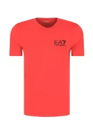 Tričko | Slim Fit EA7 červený