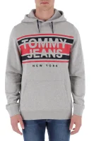 Mikina TJM ESSENTIAL GRAPHI | Regular Fit Tommy Jeans popelavě šedý