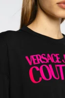 Tričko | Oversize fit Versace Jeans Couture černá