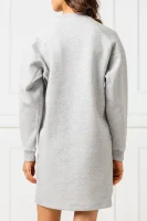 Šaty Lacoste šedý