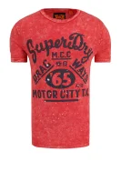 Tričko Motor City | Slim Fit Superdry červený