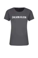 Tričko | Relaxed fit Calvin Klein Performance grafitově šedá