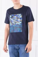 Tričko Camouflage | Regular Fit Michael Kors tmavě modrá