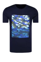 Tričko Camouflage | Regular Fit Michael Kors tmavě modrá
