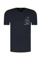 Tričko | Regular Fit Armani Exchange tmavě modrá