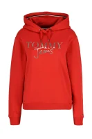 Mikina TJW MODERN LOGO HOOD | Regular Fit Tommy Jeans červený
