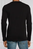 Tričko s dlouhým rukávem | Regular Fit Armani Exchange černá