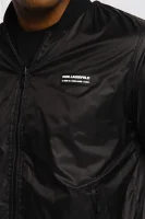 Oboustranná bunda bomber REV | Regular Fit Karl Lagerfeld černá