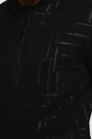 Oboustranná bunda bomber REV | Regular Fit Karl Lagerfeld černá