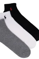 Ponožky 3-pack POLO RALPH LAUREN černá