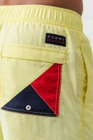 Koupací šortky | Slim Fit Tommy Hilfiger žlutý