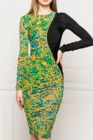 Šaty Versace Jeans Couture zelený