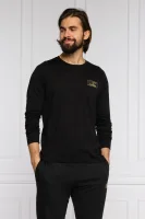 Tričko s dlouhým rukávem | Regular Fit EA7 černá