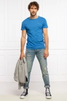 Tričko JASPE | Slim Fit Tommy Jeans modrá
