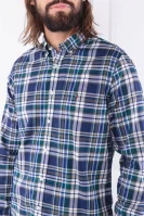 Košile MULTICOLOR CHEC | Slim Fit Tommy Hilfiger tmavě modrá