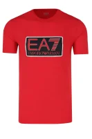 Tričko | Regular Fit EA7 červený