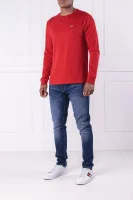 Longsleeve | Regular Fit Tommy Jeans červený