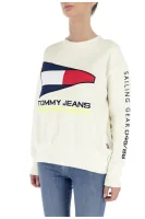 Mikina TJW 90s | Loose fit Tommy Jeans krémová