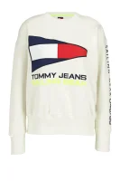 Mikina TJW 90s | Loose fit Tommy Jeans krémová