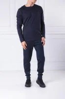 Tričko s dlouhým rukávem Derol | Regular Fit HUGO tmavě modrá