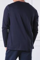 Tričko s dlouhým rukávem Derol | Regular Fit HUGO tmavě modrá