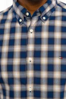 Košile | Slim Fit Tommy Hilfiger tmavě modrá