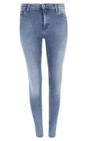 Džíny Santana | Skinny fit | high waist Tommy Jeans modrá