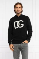 Vlněný svetr | Regular Fit Dolce & Gabbana černá