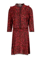Šaty REMO PRINT LEO COEUR Zadig&Voltaire červený