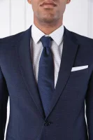 Oblek Astian/Hets | Extra slim fit HUGO tmavě modrá