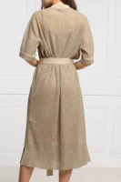 Šaty + spodnička PRISMA MAX&Co. zlatý