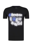 Tričko | Slim Fit | pima Armani Exchange černá