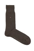 Ponožky 2-pack Tommy Hilfiger bronzově hnědý