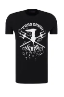 T-shirt | Regular Fit Trussardi černá