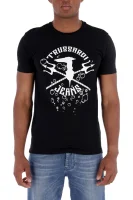 T-shirt | Regular Fit Trussardi černá