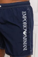 Koupací šortky | Regular Fit Emporio Armani tmavě modrá