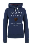 Mikina | Regular Fit Tommy Jeans tmavě modrá