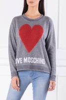 Svetr | Regular Fit Love Moschino šedý