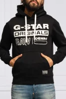 Mikina Originals | Regular Fit G- Star Raw černá