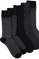 Ponožky 5-pack Tommy Hilfiger černá
