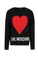 Svetr | Regular Fit Love Moschino černá