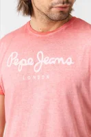 Tričko West Sir | Regular Fit Pepe Jeans London růžová