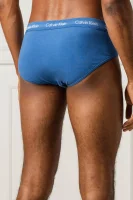 Slipy 3-pack | stretch Calvin Klein Underwear modrá