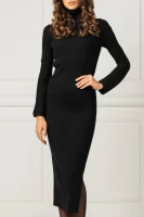 Šaty Ianna | s příměsí vlny BOSS ORANGE černá