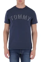 Tričko TJM OUTLINE LOGO TEE | Regular Fit Tommy Jeans tmavě modrá