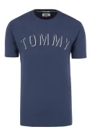 Tričko TJM OUTLINE LOGO TEE | Regular Fit Tommy Jeans tmavě modrá